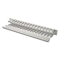 DIGITUS DN-97616 - 1HE Kabelmanagement Käfig abnehmbare Rückblende, Farbe grau (RAL 7035)