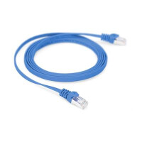 Patchk.Cat.6a U-FTP 0,25m Blau