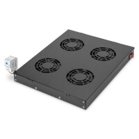 DIGITUS DN-19-FAN-4-HO-SW - Lüftereinheit für...