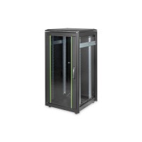 DIGITUS DN-19-22U-6/6-B-1 - 22HE Netzwerkschrank, Unique 1164x600x600 mm, Farbe Schwarz (RAL 9005)