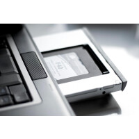 DIGITUS DA-71109 - 2te SSD/HDD Caddy SATA zu SATA III Unterstützt 2.5 SSD oder HDD mit SATA I-III,