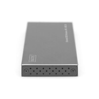 DIGITUS DA-71111 - Externes SSD-Gehäuse, M2 USB3.0, M.2 (NGFF), B-Key, Chipsatz: ASM1153E