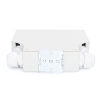 DIGITUS DN-96891 - Hutschienen Spleißbox für 8 LC/DX Kupplungen grau grau