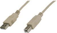 DIGITUS AK-300105-018-E - USB 2.0 Anschlusskabel, Typ A -...