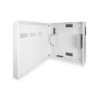 DIGITUS DN-19-WM-V6U-SL - Wandgehäuse, Slim 800x640x309mm, 6HE vertikal, Farbe grau (RAL 7035)