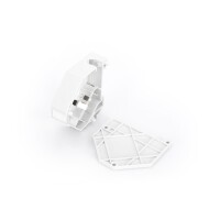 DIGITUS AN-25186 - Hutschienen Adapter für 1x Keystone Module, IP20 Beschriftungsfeld, Erdungsfeder, Seitenabdeckung