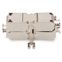 DIGITUS DN-93909 - Kupplung für Feldanwendung CAT 6A, 500 MHz für AWG 22-26, geschirmt, Keystone Design, 26x35x80