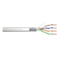 DIGITUS DK-1521-V-1 - CAT 5e F-UTP Installationskabel, 100 MHz Eca (PVC), AWG 24/1, 100 m Karton, Sx, Grau