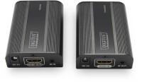 DIGITUS DS-55204 - 4K HDMI 2.0 Extender Set, UHD 4K*2K@60 Hz 30/60 m via Netzwerkkabel (Cat 6, 6a, 7),