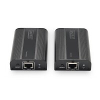 DIGITUS DS-55204 - 4K HDMI 2.0 Extender Set, UHD 4K*2K@60 Hz 30/60 m via Netzwerkkabel (Cat 6, 6a, 7),