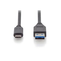 DIGITUS AK-300146-010-S - USB Typ C Verbindungskabel, Typ...