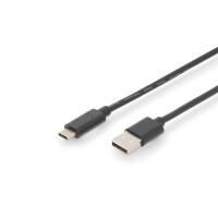 DIGITUS AK-300148-030-S - USB Typ-C Verbindungskabel, Typ...