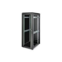 DIGITUS DN-19-32U-6/8-B-1 - 32HE Netzwerkschrank, Unique 1609x600x800 mm, Farbe Schwarz (RAL 9005)