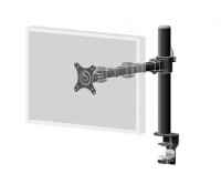 Iiyama Der einfache und funktionelle Einzel-Monitorarm - Klemme - 10 kg - 25,4 cm (10") - 76,2 cm (30") - 100 x 100 mm - Schwarz