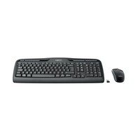 Logitech MK330 - Standard - Kabellos - RF Wireless - QWERTZ - Schwarz - Maus enthalten