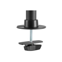 DIGITUS DA-90362 - Triplemonitor Tisch-Klemmhalterung, 15-27",schwarz max Bel. 3x8Kg,VESA max100x100