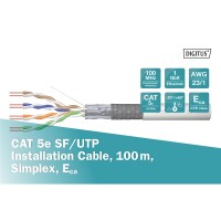 DIGITUS DK-1531-V-1 - CAT 5e SF-UTP Installationskabel,...