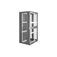 DIGITUS DN-19-SRV-42U-8-B - 42HE Serverschrank, Unique, 2050x800x1000 mm perforierte Stahltür, Fabre schwarz (RAL 9005)