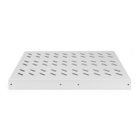 DIGITUS DN-19-TRAY-2-600 - 1HE ausziehb. Fachboden für 600 mm Tiefe Schränke 40x485x368 mm, bis 25 kg, grau (RAL 7035)