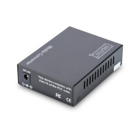 DIGITUS DN-82130 - Gigabit Ethernet Medienkonverter, SFP SFP offener Slot, ohne SFP Modul