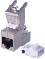 DIGITUS DN-93617-24 - CAT 6A Keystone Modul, geschirmt werkzeuf. Montage, Set 24 Stk.