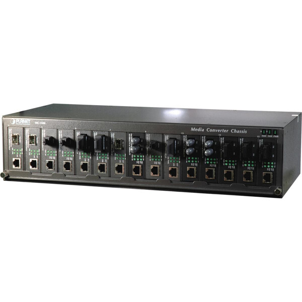 19" Media Converter Chassis