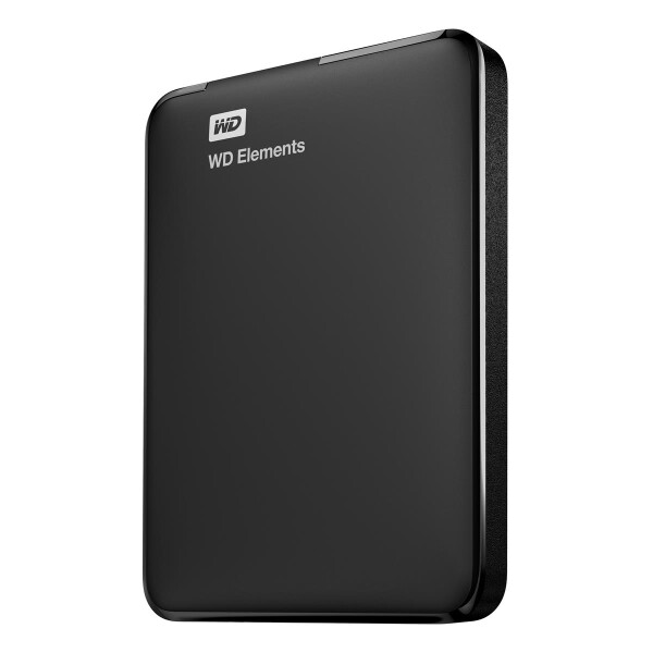 WD Elements Portable WDBU6Y0040BBK 2,5" SATA 4.000 GB - Festplatte - 5.400 rpm - Extern USB 3.0