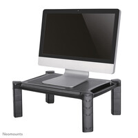 Neomounts NSMONITOR20 Monitor-/Laptop-Erhöhung - höhenverstellbar - universal - Freistehend - 10 kg - 25,4 cm (10") - 81,3 cm (32") - Höhenverstellung - Schwarz