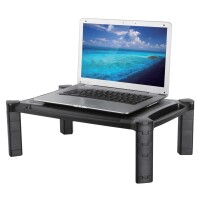 Neomounts NSMONITOR20 Monitor-/Laptop-Erhöhung - höhenverstellbar - universal - Freistehend - 10 kg - 25,4 cm (10") - 81,3 cm (32") - Höhenverstellung - Schwarz