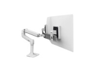 Ergotron LX Series Desk Dual Direct Arm - Freistehend - 9,9 kg - 63,5 cm (25") - 100 x 100 mm - Höhenverstellung - Weiß