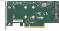 Supermicro AOC-SLG3-2M2 - PCIe - M.2 - Niedriges Profil -...