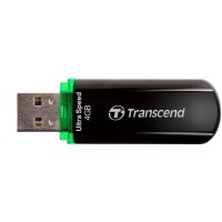 Transcend JetFlash elite 600 - 8 GB - USB Typ-A - 2.0 - Kappe - 15 g - Schwarz