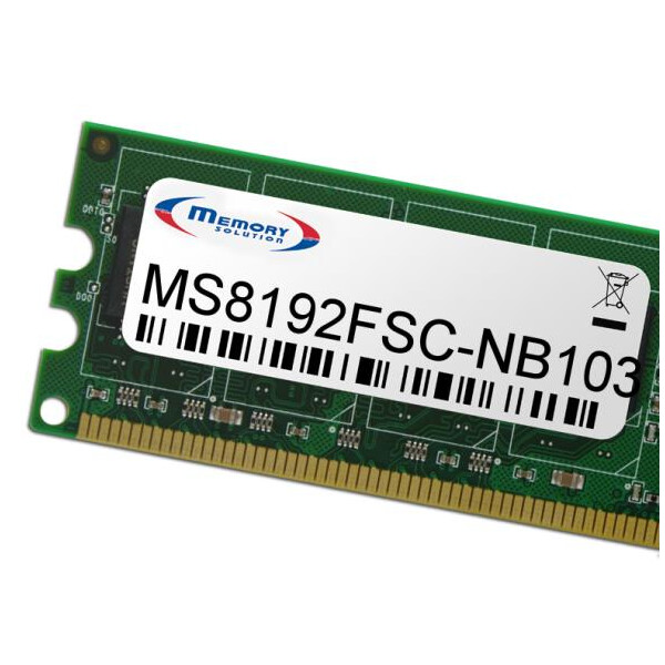 Memorysolution 8GB FSC Lifebook S782, S792