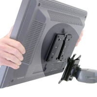 Ergotron Quick Release LCD Bracket - 15,9 kg - Metall - Schwarz