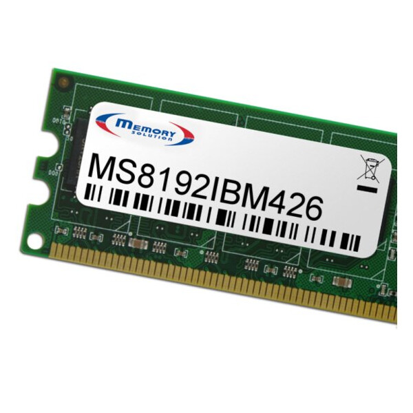 Memorysolution 8GB IBM/Lenovo eServer xSeries BladeCenter HS20 (8843-xxx) (Kit of 2) chipkill