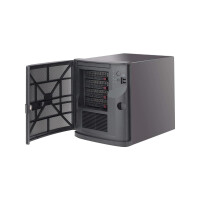 Supermicro CSE-721TQ-250B - Mini-Tower - Server - Schwarz...