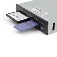 StarTech.com USB 3.0 interner Kartenleser mit UHS-II Unterstützung, CF, Speicherstick (MS)