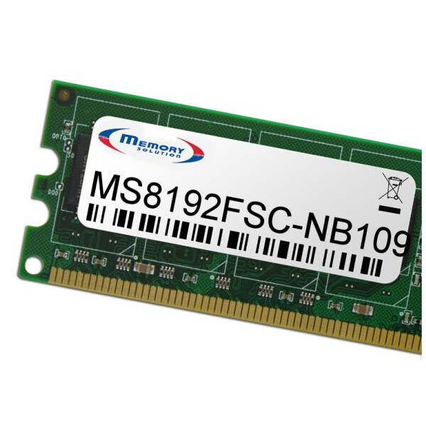 Memorysolution 8GB FSC Lifebook E752, E753