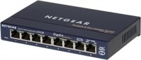 Netgear ProSafe GS108 - Switch - Kupferdraht 1 Gbps - 8-Port 3 HE - Rack-Modul