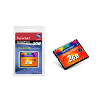 Transcend TS2GCF133 - 2 GB - Kompaktflash - MLC - 50 MB/s...