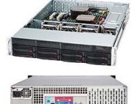 Supermicro SC825TQC-600LPB - Rack - Server - Schwarz - EATX - 2U - HDD - Netzwerk - Leistung - Stromausfall - System