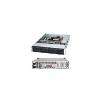 Supermicro SC825TQC-600LPB - Rack - Server - Schwarz - EATX - 2U - HDD - Netzwerk - Leistung - Stromausfall - System