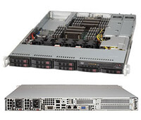 Supermicro SuperChassis 119TQ-R700WB - Rack - Server - Schwarz - 1U - HDD - LAN - Leistung - 80 PLUS