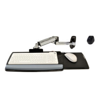 Ergotron LX Wall Mount Keyboard Arm - Silber