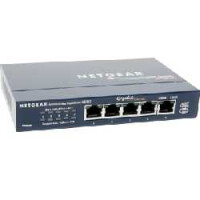 Netgear ProSafe GS105 - Switch - Kupferdraht 1 Gbps - 5-Port 3 HE - Extern