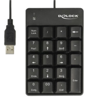 Delock 12481 - USB - Universal - Schwarz - 1,5 m - USB - 81 mm