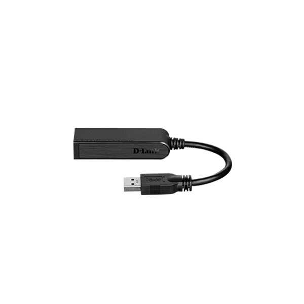 D-Link DUB-1312 - Eingebaut - Verkabelt - USB - Ethernet - 1000 Mbit/s - Schwarz