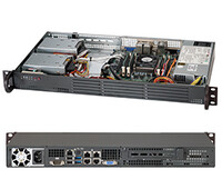 Supermicro SC504 203B - Rack-montierbar - 1U