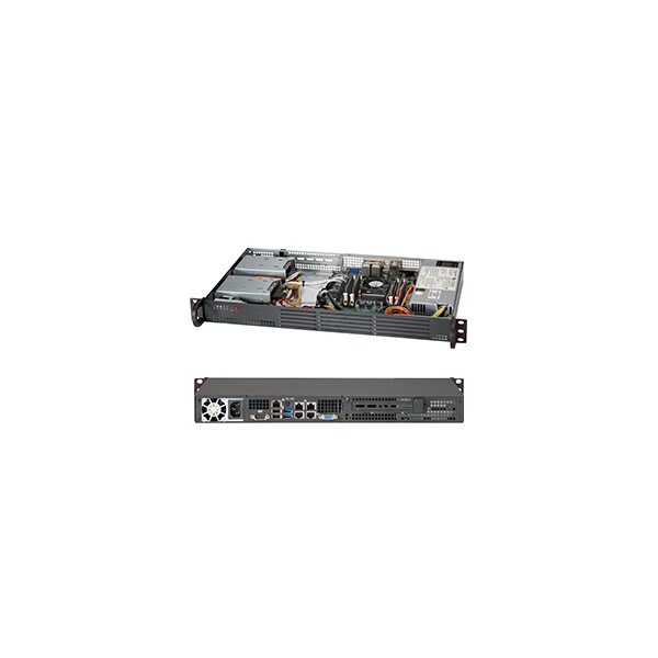 Supermicro SC504 203B - Rack-montierbar - 1U