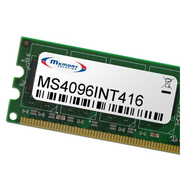 Memorysolution 4GB Intel DG41RQ (Raisin City)